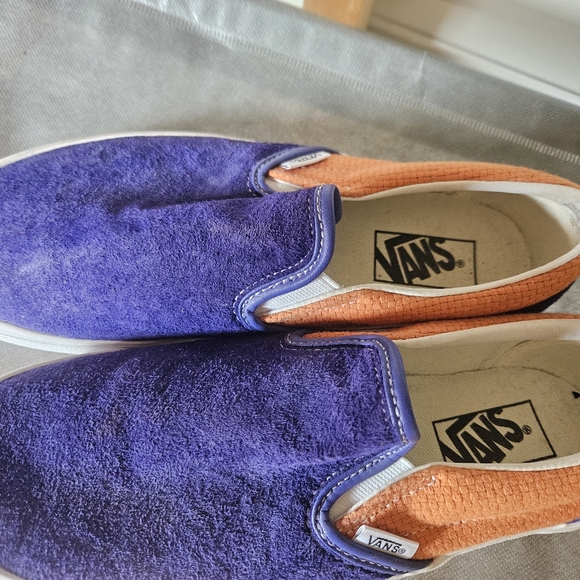 Women's Denver Bronco Vans Slip on Shoes - Picture 3 of 7